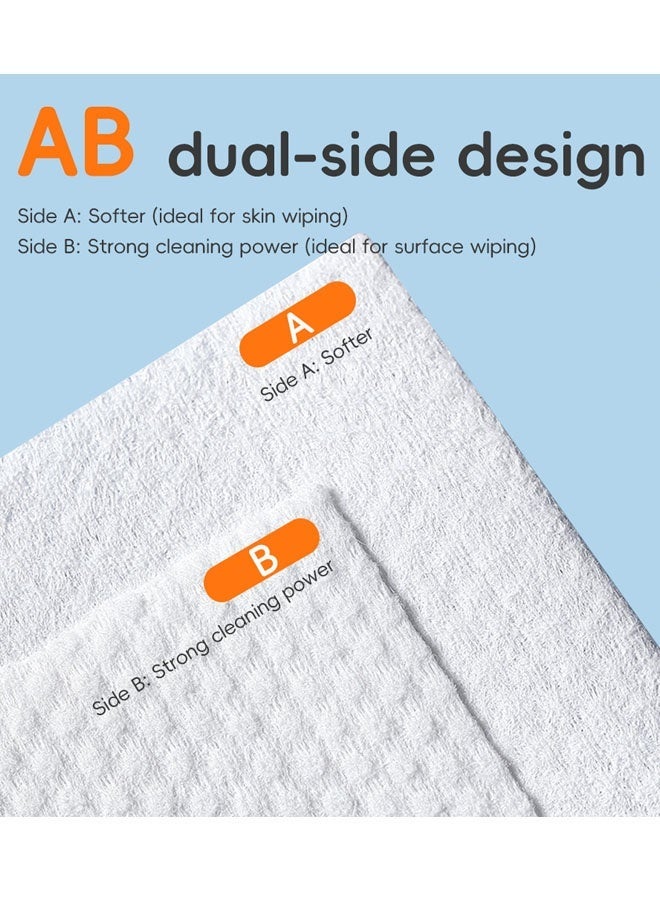 90 منديل مبلل أصلي خالٍ من البلاستيك، 99.9% ماء، مناديل مبللة للأطفال بدون رائحة للبشرة الحساسة - 90 منديل (15*18 سم) - Image 5